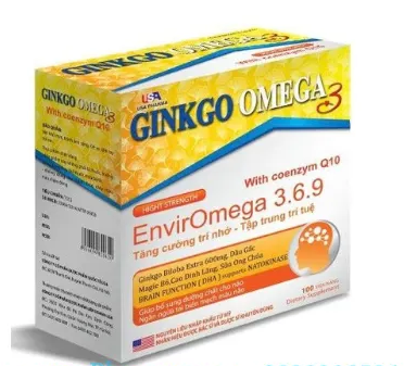 GINKGO OMEGA 3 (10 viên/vỉ x10 vỉ/hộp) - 02